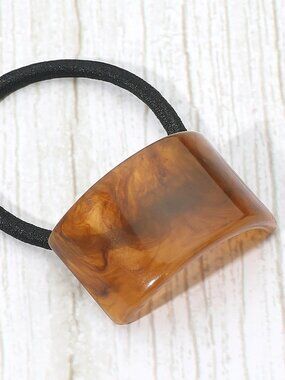 Rectangular Resin Accent Hairband